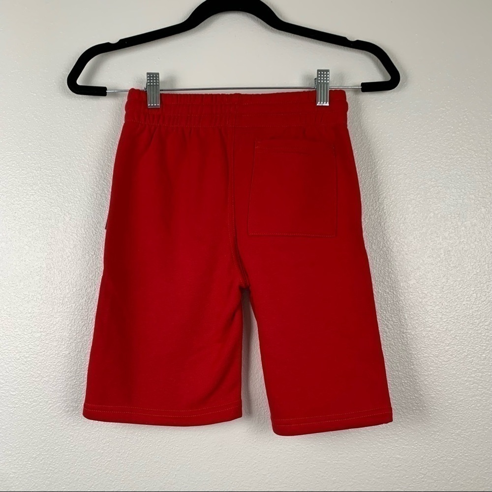 Nautica Boys Red Elastic Waist Pull On Shorts Spellout Logo Size S 8 NWT - Picture 7 of 7